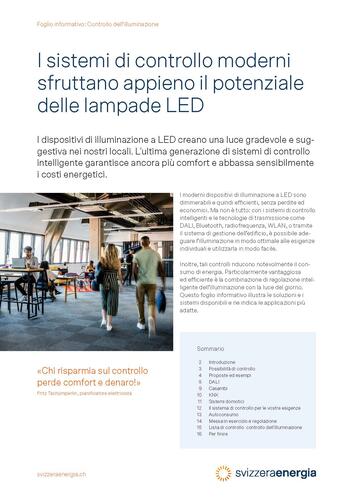 Foglio d'informazione lampade LED