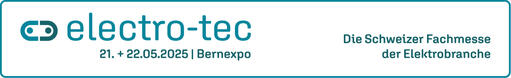 Electro-Tec Logo und Banner zur Messe